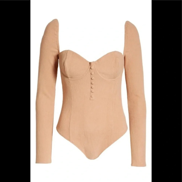 Malone Ribbed Bodysuit by 4th & Reckless, NWT - Picture 6 of 12